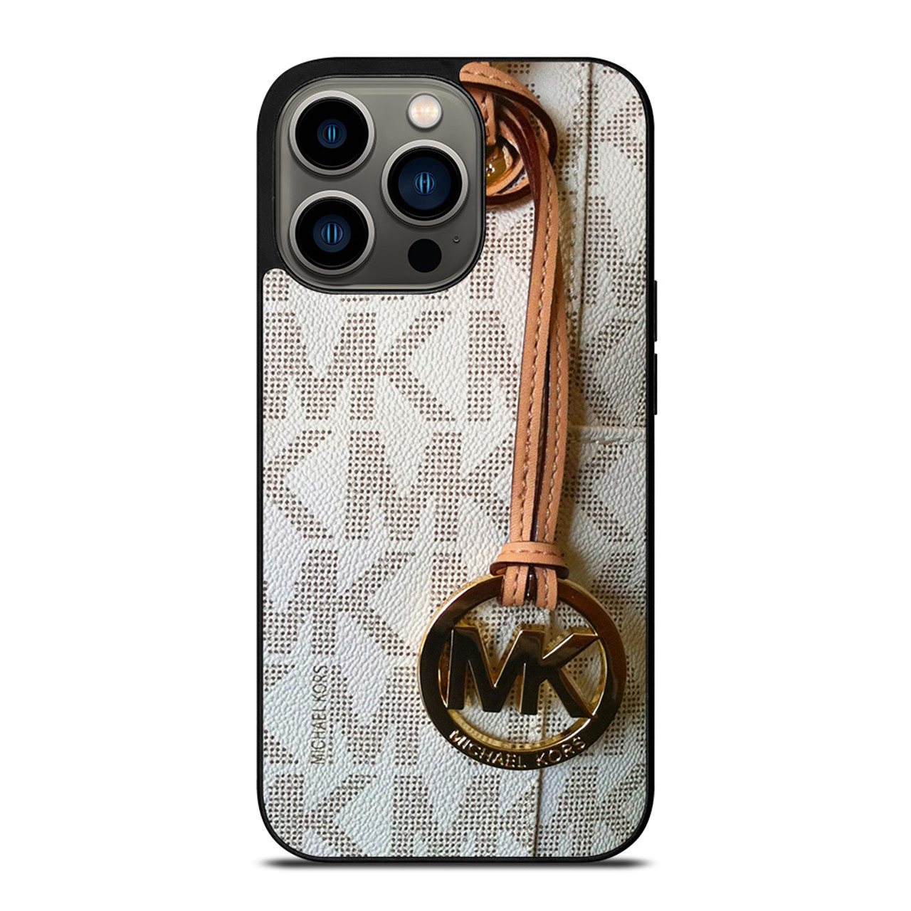 公式サイト MICHAEL KORS iPhone13 ハードケース ロゴ シグネチャー